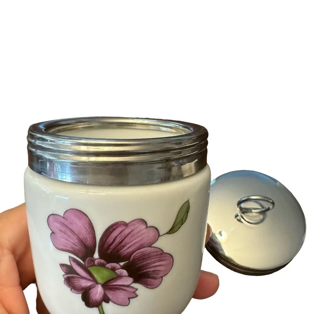 Royal Worcester Atsley King Size Egg Coddler Porcelain
